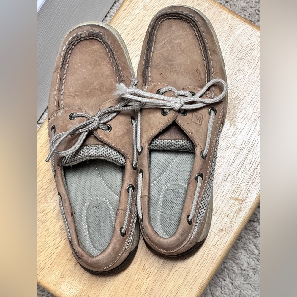 Women’s Sperry Topsider Bluefish 2 Eye size 7 - Picture 2 of 9